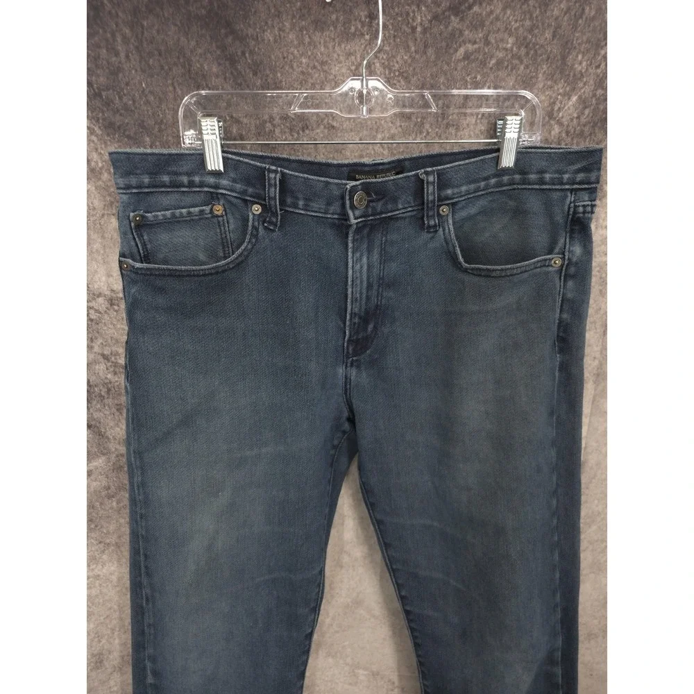 Banana Republic‎ Jeans Mens 36 X 30 Straight Leg Premium Performance Medium Wash